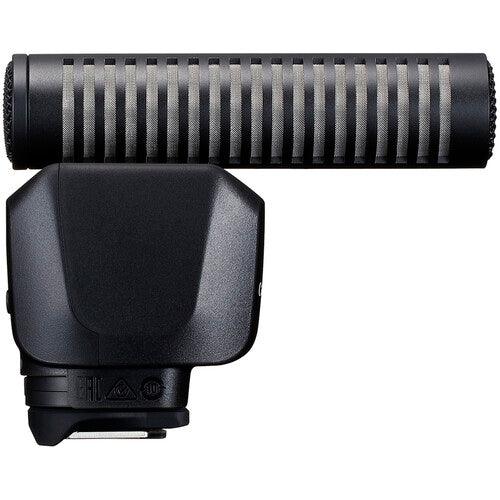 Canon DM E1D Stereo Microphone - Professional Stereo Condenser Mic for DSLR Cameras, Vlogging, YouTube Videos & Live Streaming - Crisp Audio for Interviews, Podcasts & Content Creation