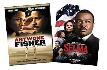 Antwone Fisher & Selma DVD Movie Set - 2 Inspirational Films in 1 Great Value Bundle | Perfect for Movie Nights & Black History Month Collections
