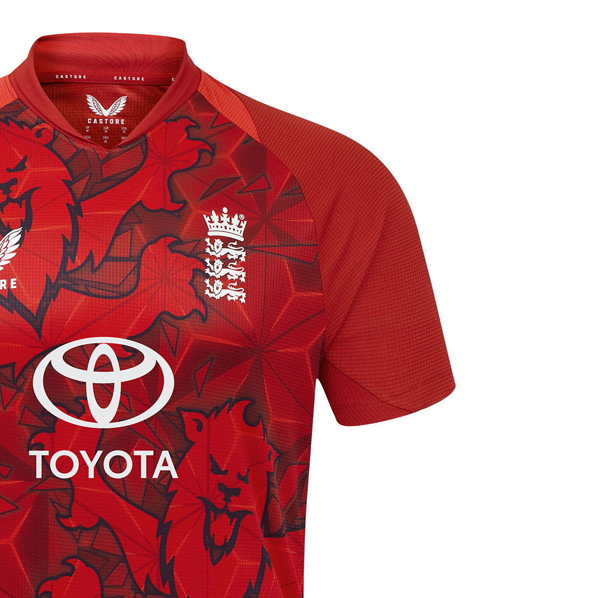 ECB T20 Pro Men's Short Sleeve Casual Shirt - Breathable & Lightweight for Summer, Gym, Workout, and Outdoor Activities
