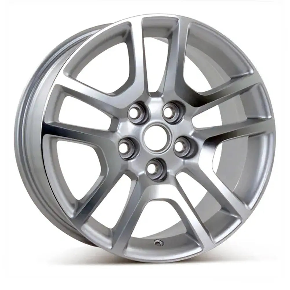 17 Inch Chevy Malibu Wheel Replacement 2013-2016 - Machined Silver Replica Rim 5559 9598668 | Perfect for Car Upgrades & Customization
