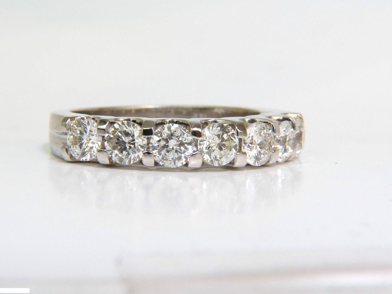 14KT 1.80CT U-Shaped Prong Diamond Engagement Ring with Kissing Diamonds - Perfect for Proposals, Anniversaries & Special Occasions