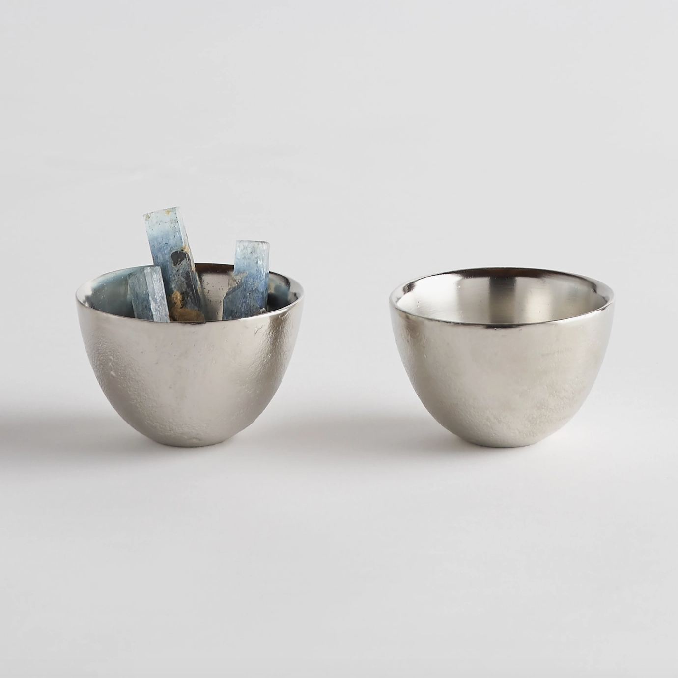 Premium Nickel Pinch Bowl - Small Metal Spice Dish for Salt, Pepper & Seasonings - Perfect for Kitchen, Dining Table & Bar Use