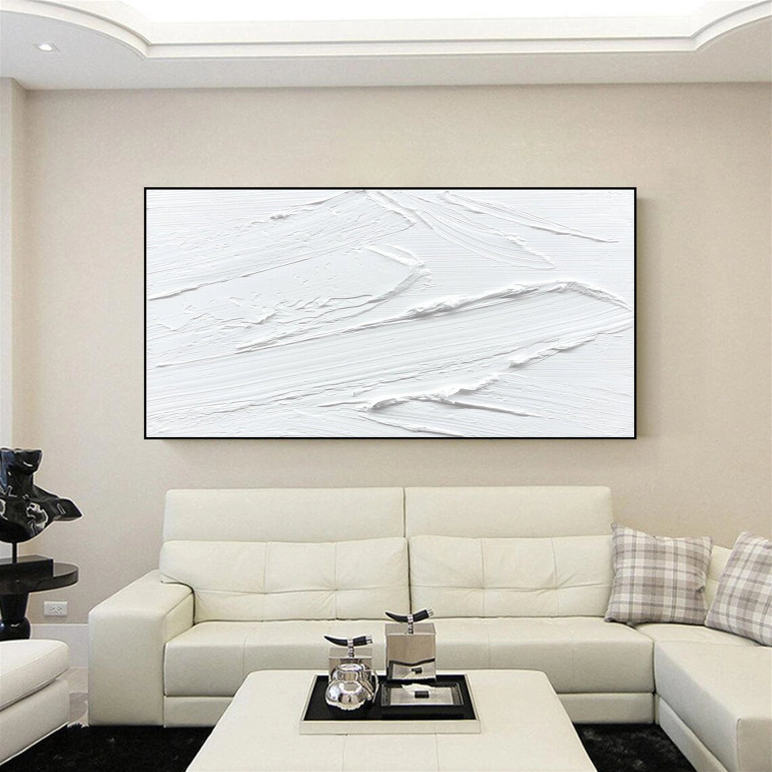 Minimalist Balance Canvas Painting - Abstract Wall Art for Living Room, Bedroom & Office Decor | #MM105