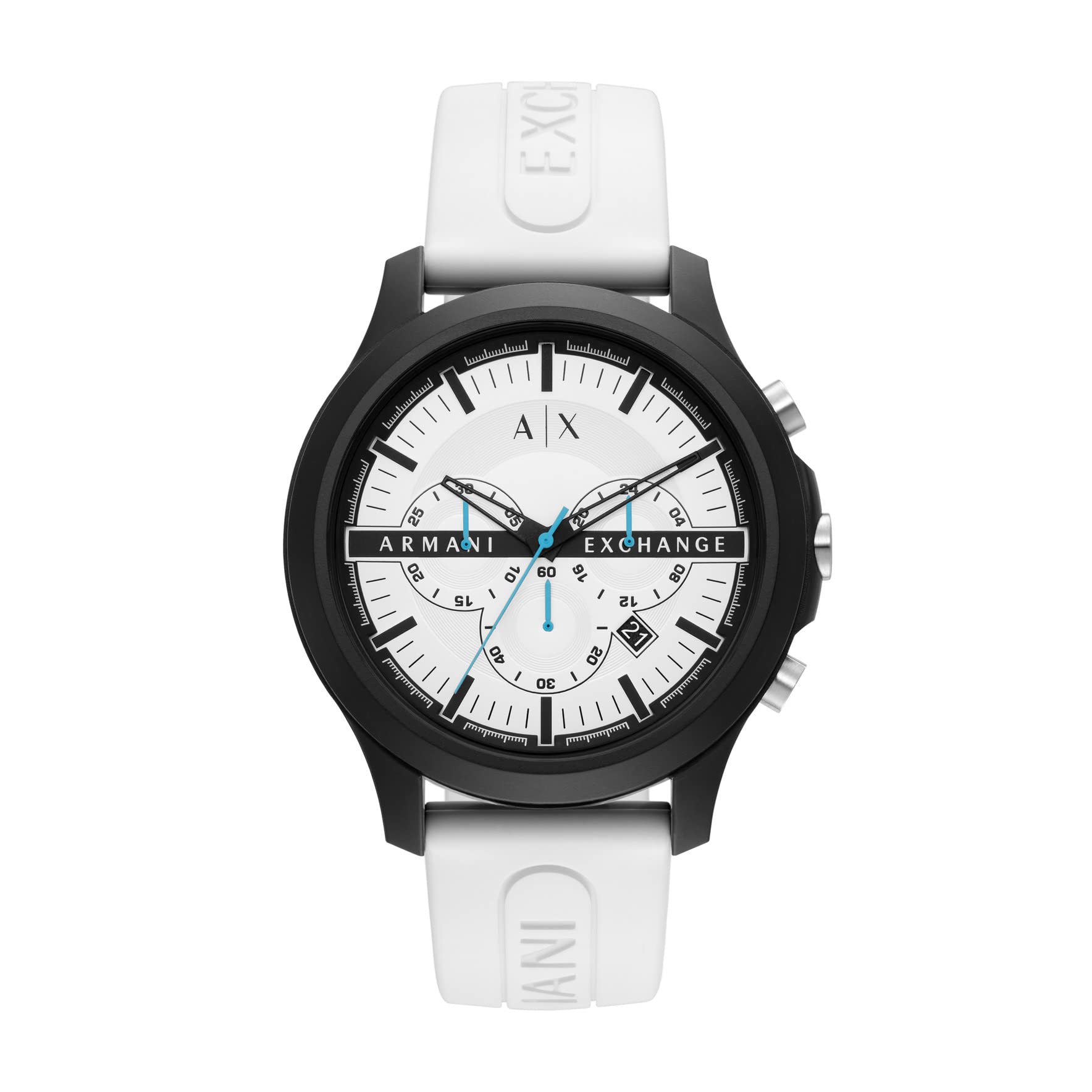 AX Armani Exchange Men's Chronograph Watch - Stainless Steel, Silicone or Leather Strap Options | Stylish Dress & Casual Timepiece for Business, Date Night & Everyday Wear
