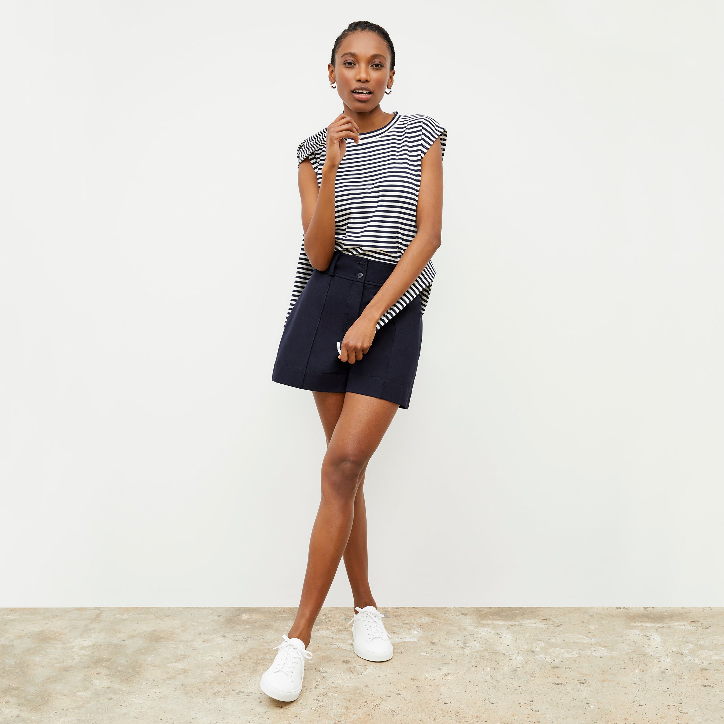 Caitlin Short - Better Than Denim :: Ink - Perfect for Casual Wear, Outdoor Activities & Everyday Comfort