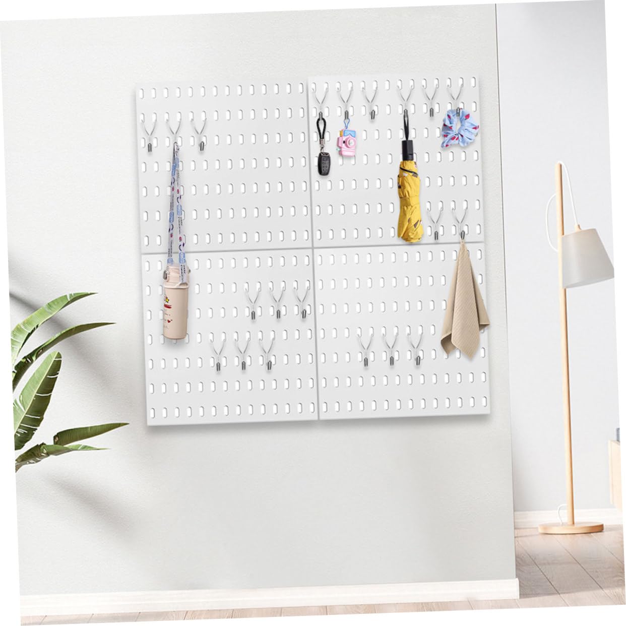 Gatuida 30-Piece Pegboard Hooks Set - Heavy Duty Storage Hooks for Tool Organization, Garage & Workshop Utility Hooks - Perfect for Wall Mounted Tool Storage, Retail Displays & Home Organization
