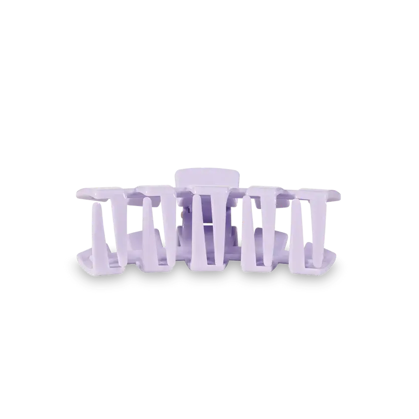 Lilac Floral Hair Clip for Women - Medium Size Hair Claw Clip for Thick Hair - Perfect for Everyday Wear, Work, and Special Occasions