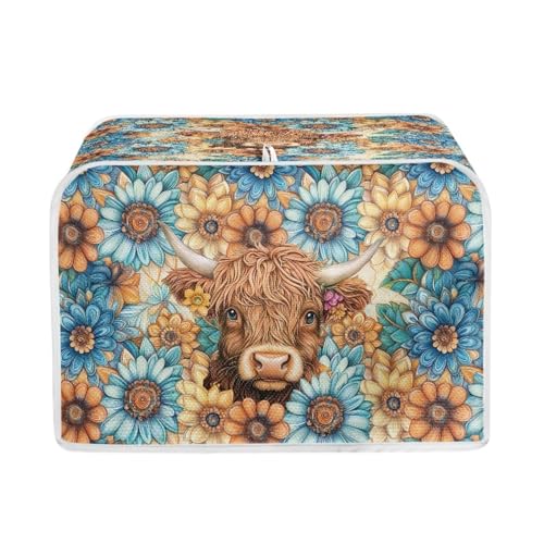 Boho Mandala Highland Cattle