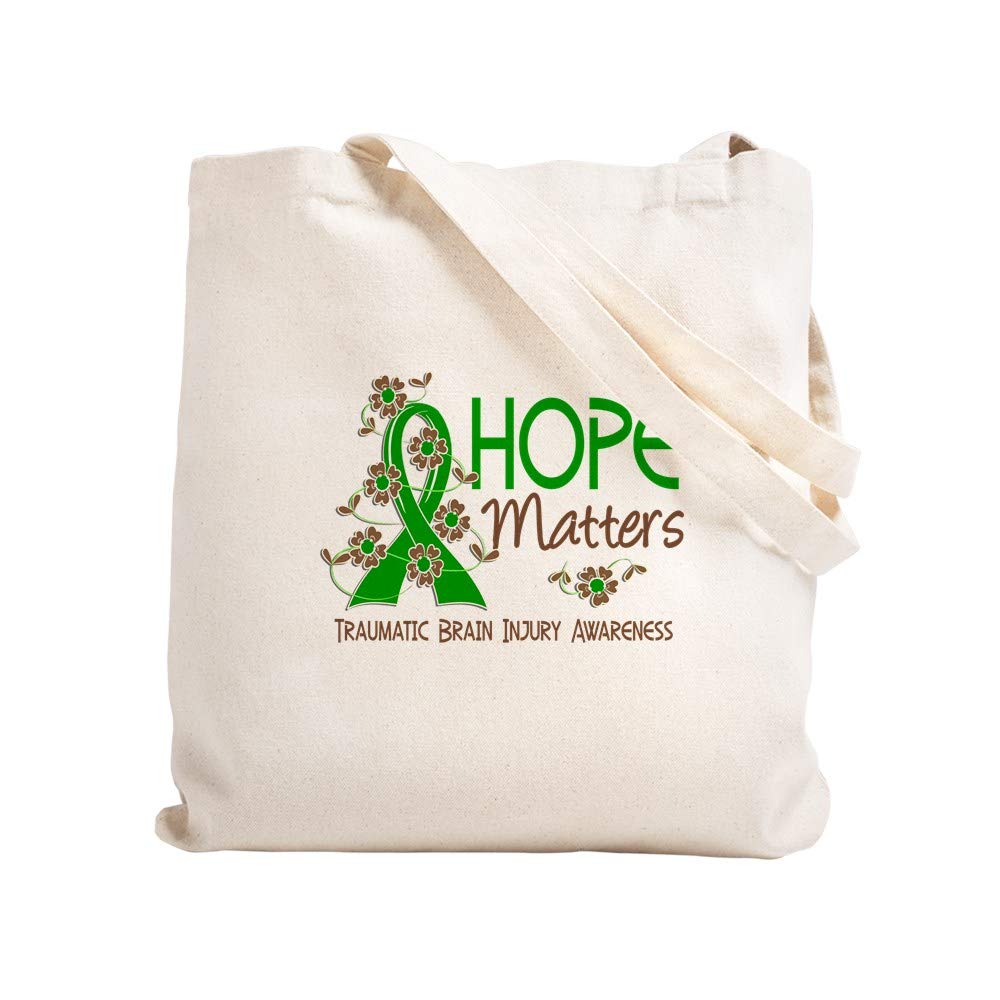 Hope Matters 3 IC Tote Bag - Eco-Friendly Natural Canvas Reusable Shopping Bag for Groceries, Beach & Daily Use