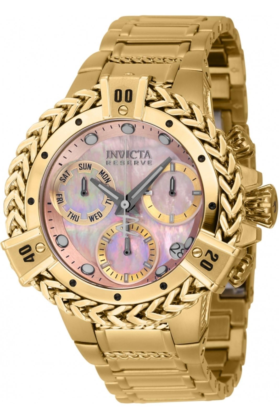 Invicta Women's Reserve 42621 Quartz Watch - Elegant Stainless Steel Dress Watch with Mineral Crystal for Business & Formal Occasions