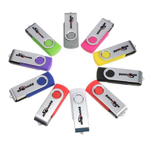 Bestrunner 8GB Foldable USB 2.0 Flash Drive - Portable Thumb Drive for Data Storage, File Transfer - Perfect for School, Office, Travel & Backup