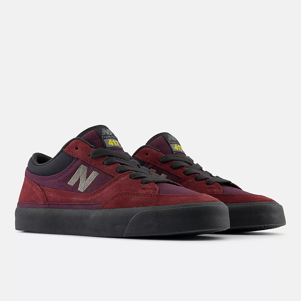 New Balance Numeric NM417LPR Franky Villani 417 Low Skate Shoes - Burgundy Phantom - Durable & Comfortable for Street Skating & Casual Wear