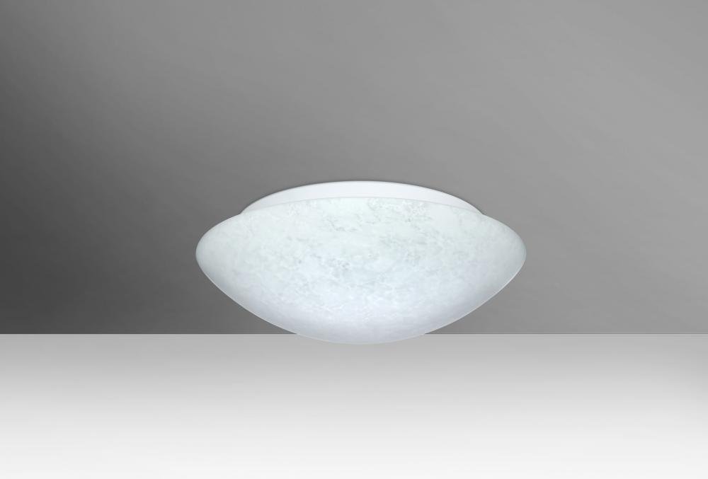 Nova Collection 977219C-LED 10.25 Inch Modern Ceiling Light Fixture - Energy Efficient LED One Light Mount for Bedroom, Living Room & Kitchen