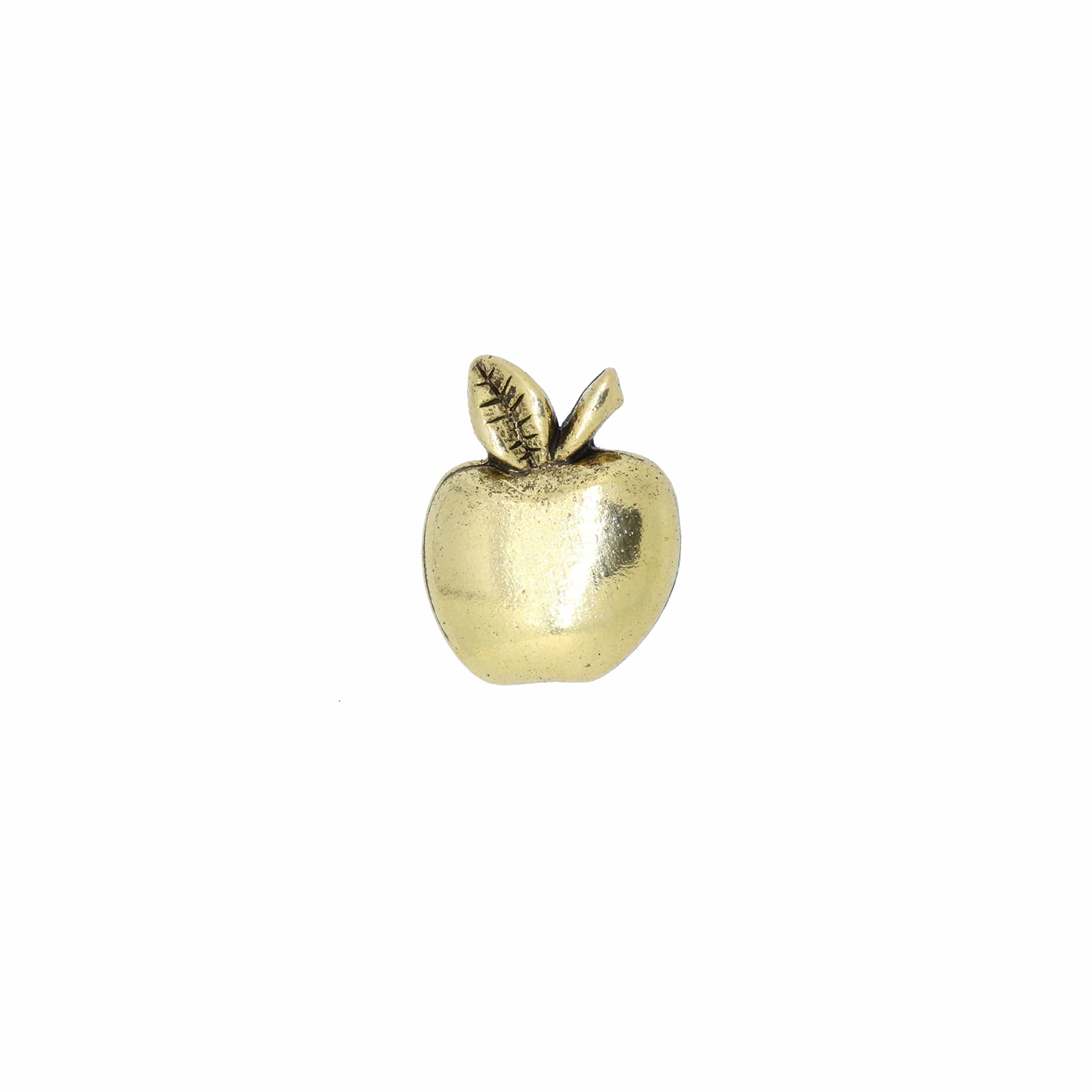 Jim Clift Design Apple Gold Lapel Pin - Elegant & Stylish Accessory for Suits, Blazers, and Formal Occasions