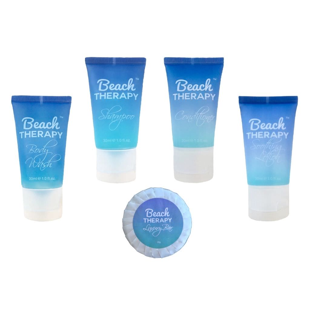 Luxury Hotel Toiletries Set - Premium Travel-Sized Shampoo, Conditioner, Body Wash & Lotion in Elegant Gift Bags | Perfect for Beach Vacations, Spa Getaways & Hotel Stays