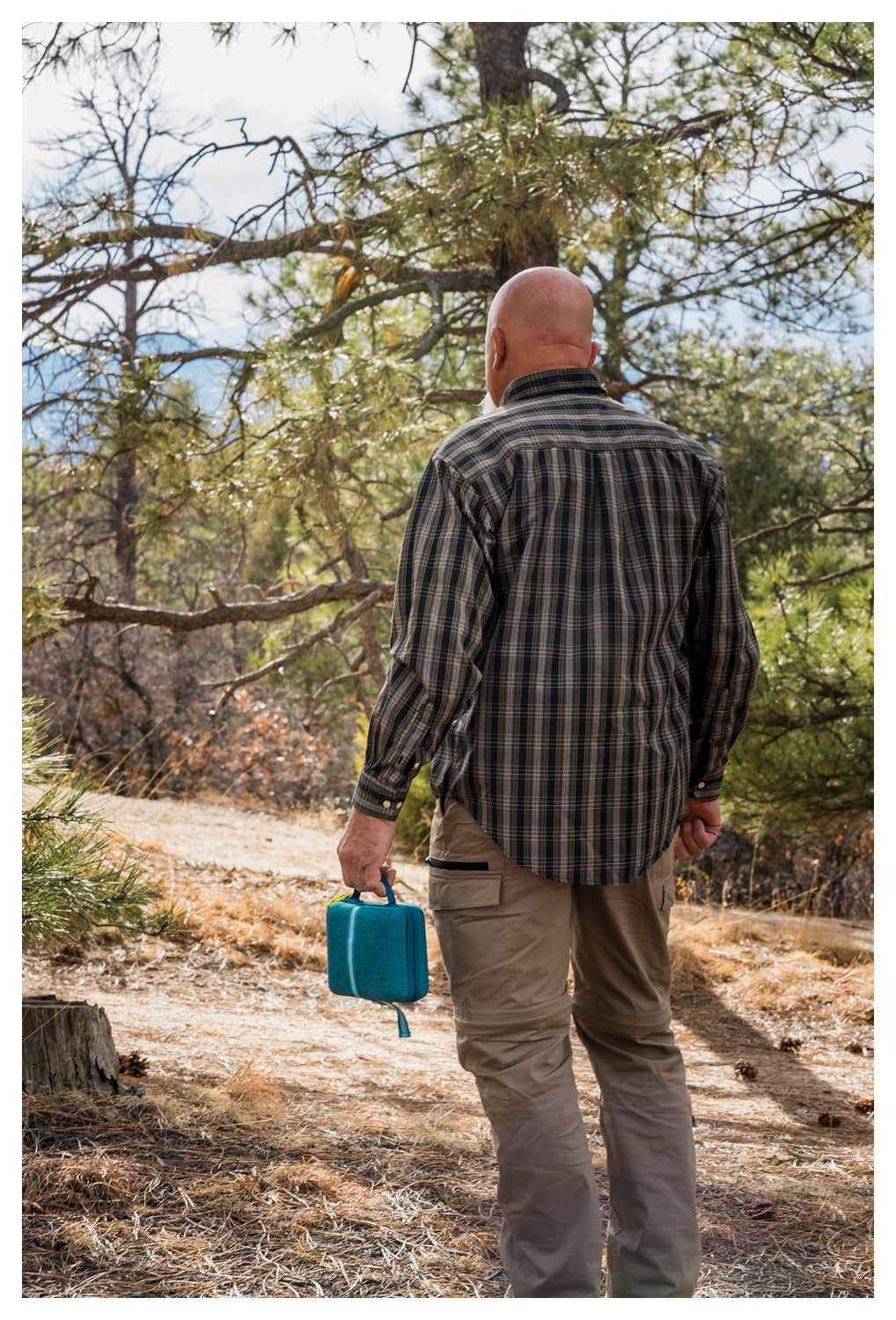 Portable Camping Toilet Kit - Lightweight & Compact Travel Toilet for Outdoor Adventures, Hiking, RV Trips & Emergency Preparedness