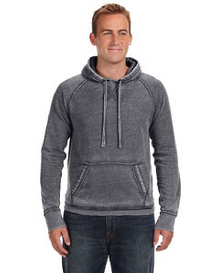 Vintage Zen Pullover Hoodie - Cement Grey Soft Cotton Unisex Sweatshirt for Yoga, Meditation & Casual Wear