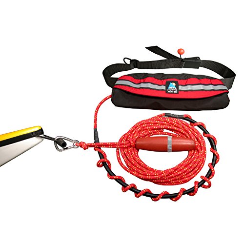 Sea Tec Kayak Tow Line - 高强度耐用皮划艇牵引绳，适用于海上探险、救援及团队划行