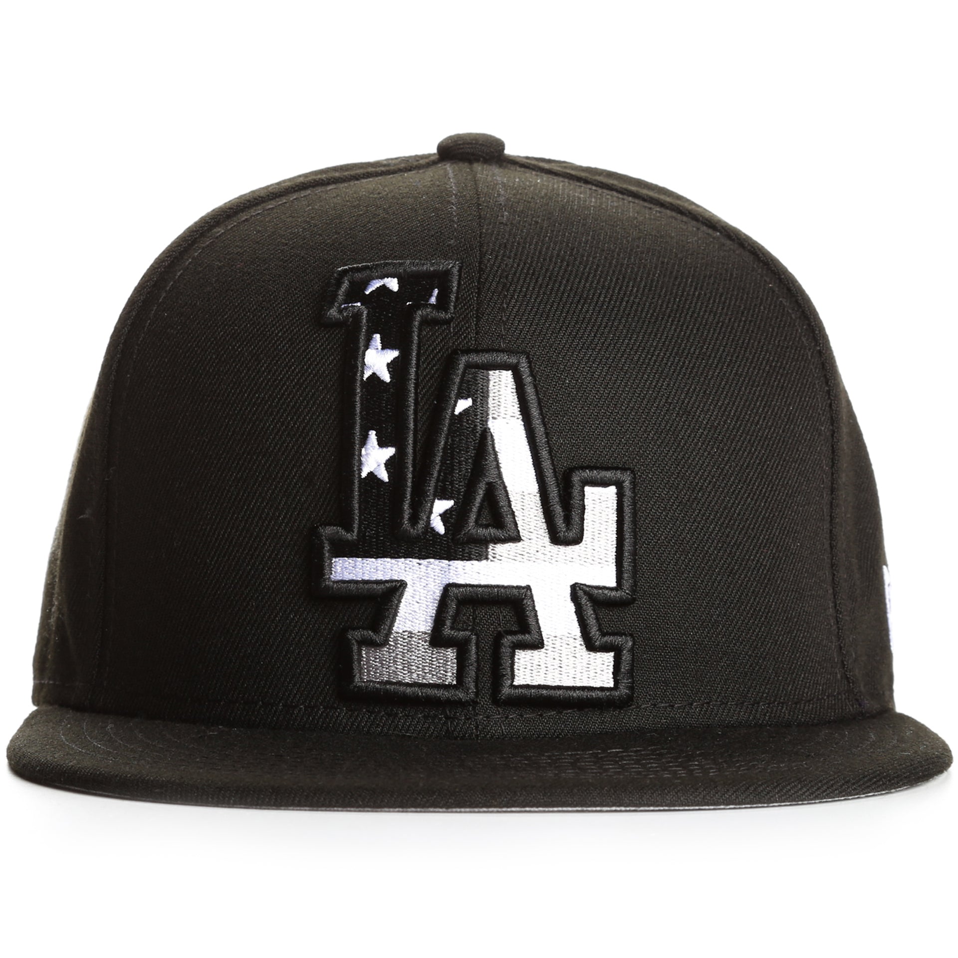 New Era 9Fifty Flag Fill Los Angeles Dodgers Snapback Hat - Black/White Adjustable Baseball Cap for Men & Women - Perfect for Sports Games, Streetwear Fashion and Dodgers Fans Collection