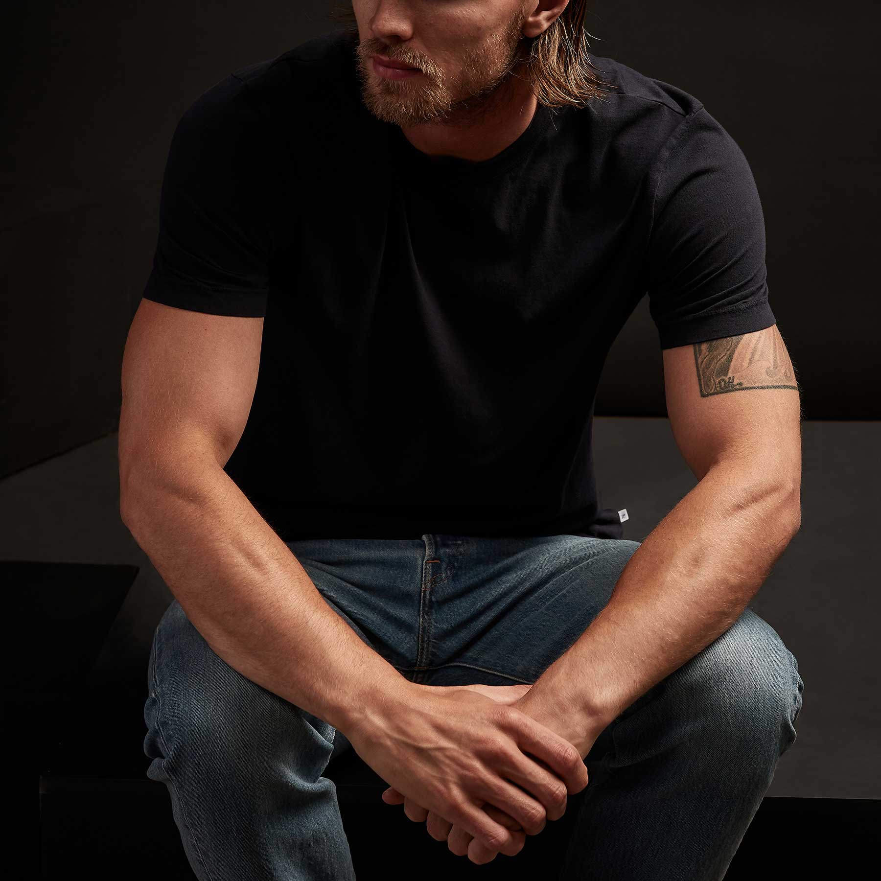 3 Pack Short Sleeve Crew Neck T-Shirts for Men - Soft Cotton Basic Tees in Black, White & Deep Colors - Perfect for Casual Wear, Gym & Everyday Outfits