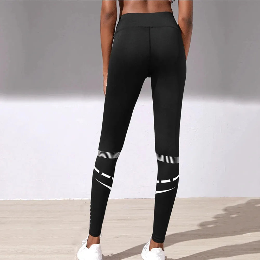 Women's High Waist Seamless Yoga Pants - Geo Pattern Fitness Leggings for Running, Gym & Workout | Breathable Sports Tights for Yoga, Pilates & Active Lifestyle