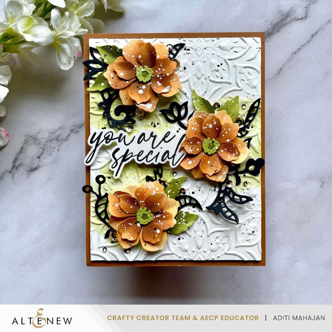 Beautiful Open Rose Layering Die Set for Card Making - Perfect for DIY Scrapbooking, Wedding Invitations & Paper Crafts