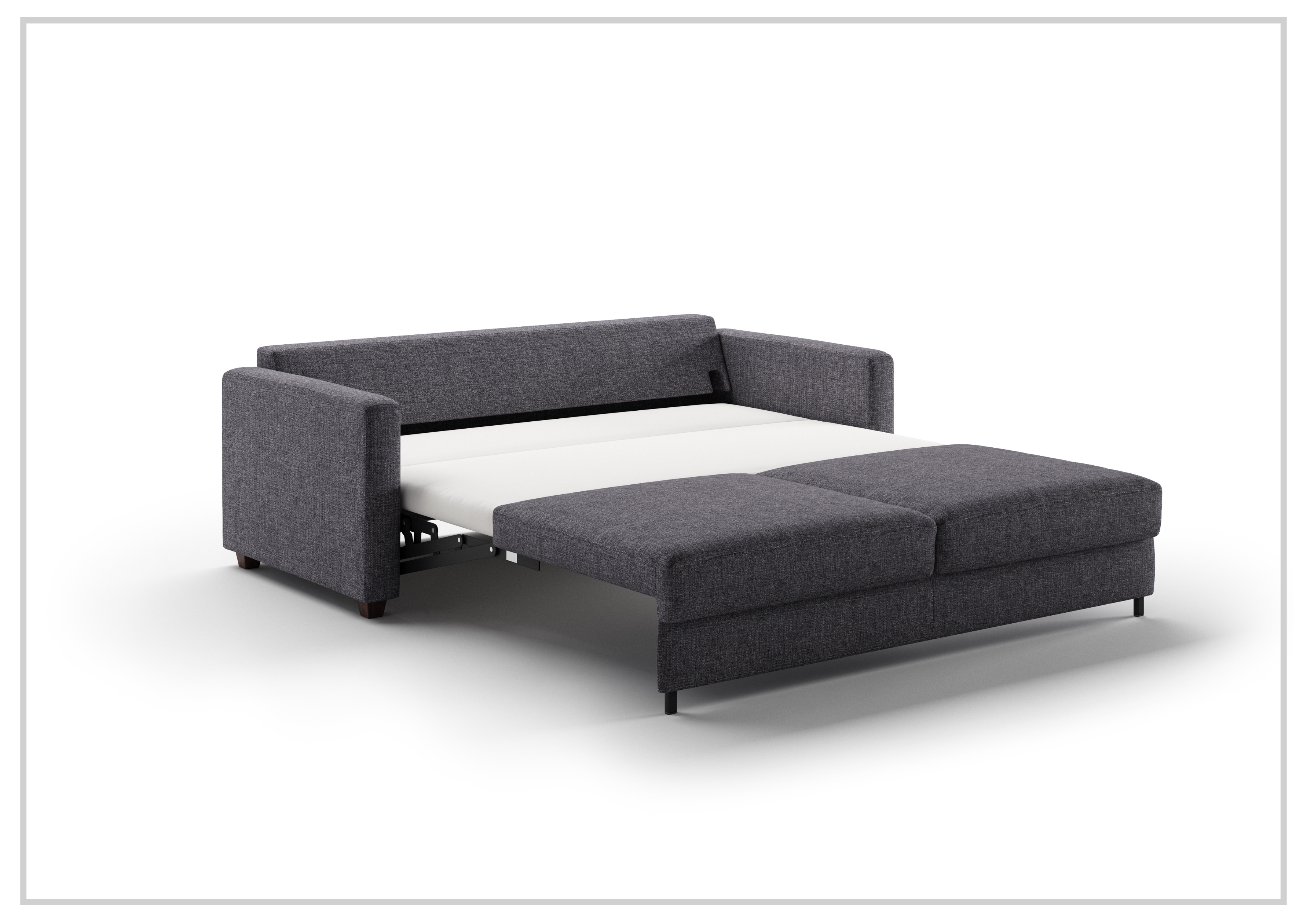 Luonto Fantasy Queen Fabric Sleeper Sofa with Gas Springs - Convertible Bed Couch for Small Spaces, Living Room, Guest Room & Apartment