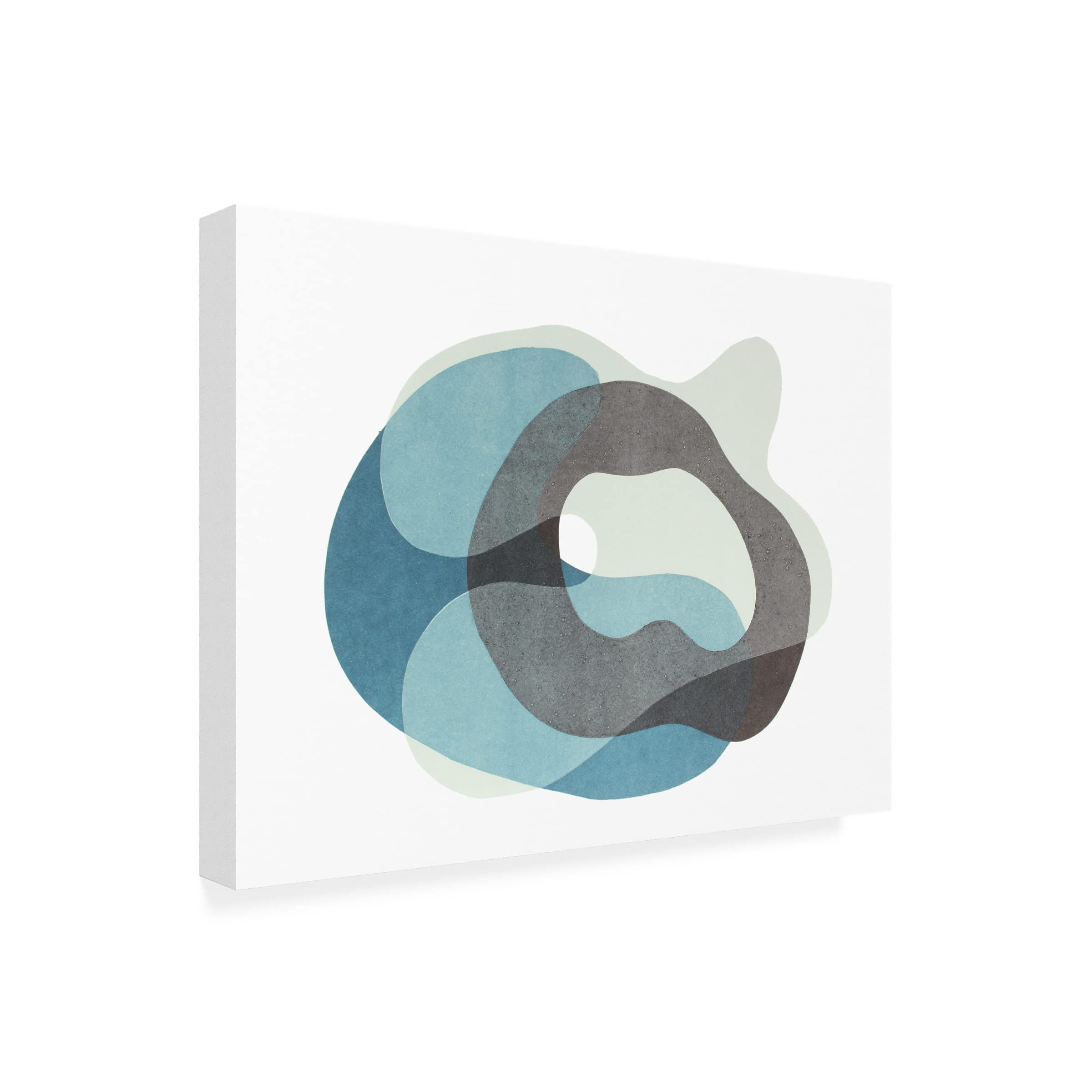 Trademark Fine Art 'Homage to Eames I' Canvas Wall Art Print by Rob Delamater - Mid-Century Modern Decor for Living Room, Office & Bedroom