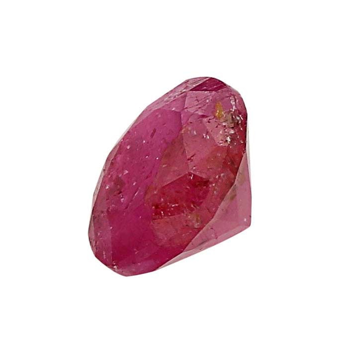 Natural Rodeo Queen Ruby Gemstone - July Birthstone, Mined & Cut in USA | Opaque Loose Stone for Jewelry Making, Birthstone Gifts & Crystal Healing