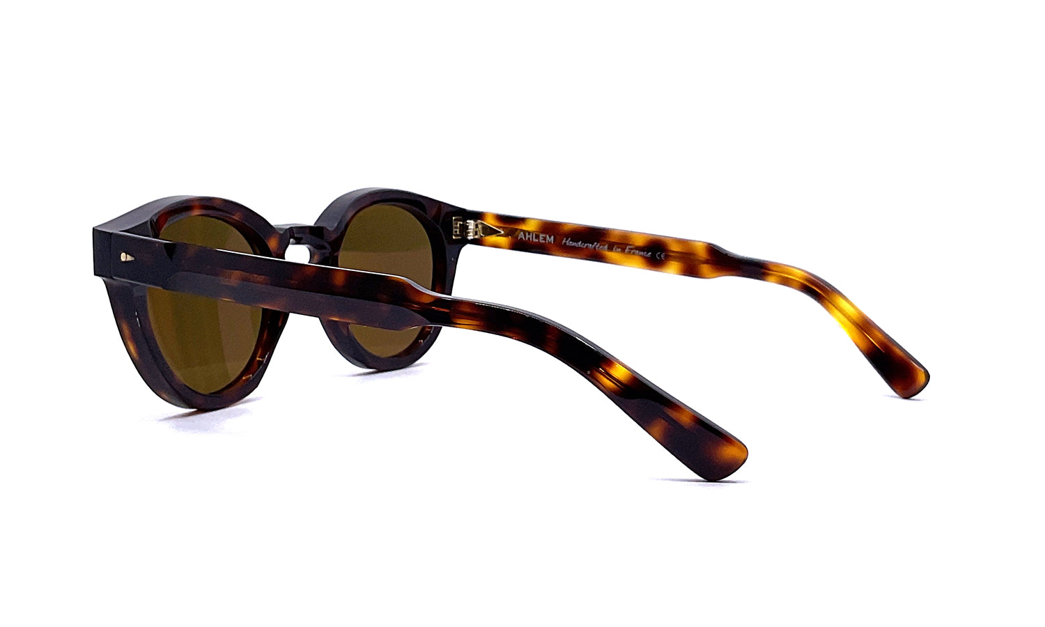Ahlem Abbesses Light Tortoise Sunglasses - Polarized UV Protection for Women & Men - Perfect for Outdoor Activities, Travel, and Fashion Accessories