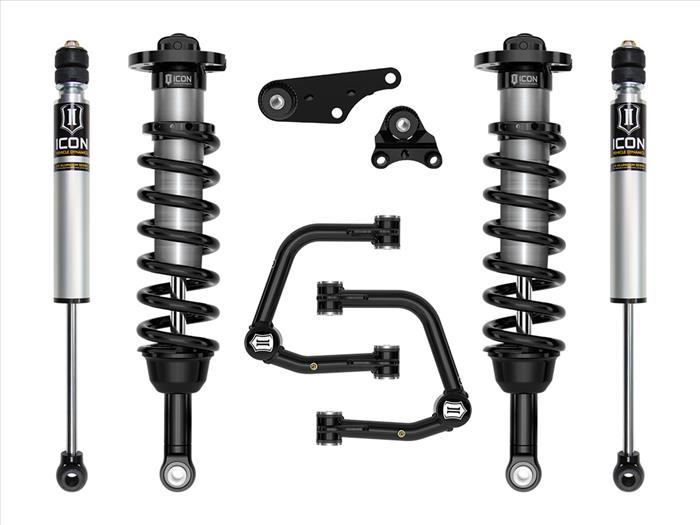 24+ Toyota Tacoma Stage 2 Suspension Lift Kit with Tubular UCA - 1.25-3 Inch Lift for Off-Roading & Overlanding Adventures