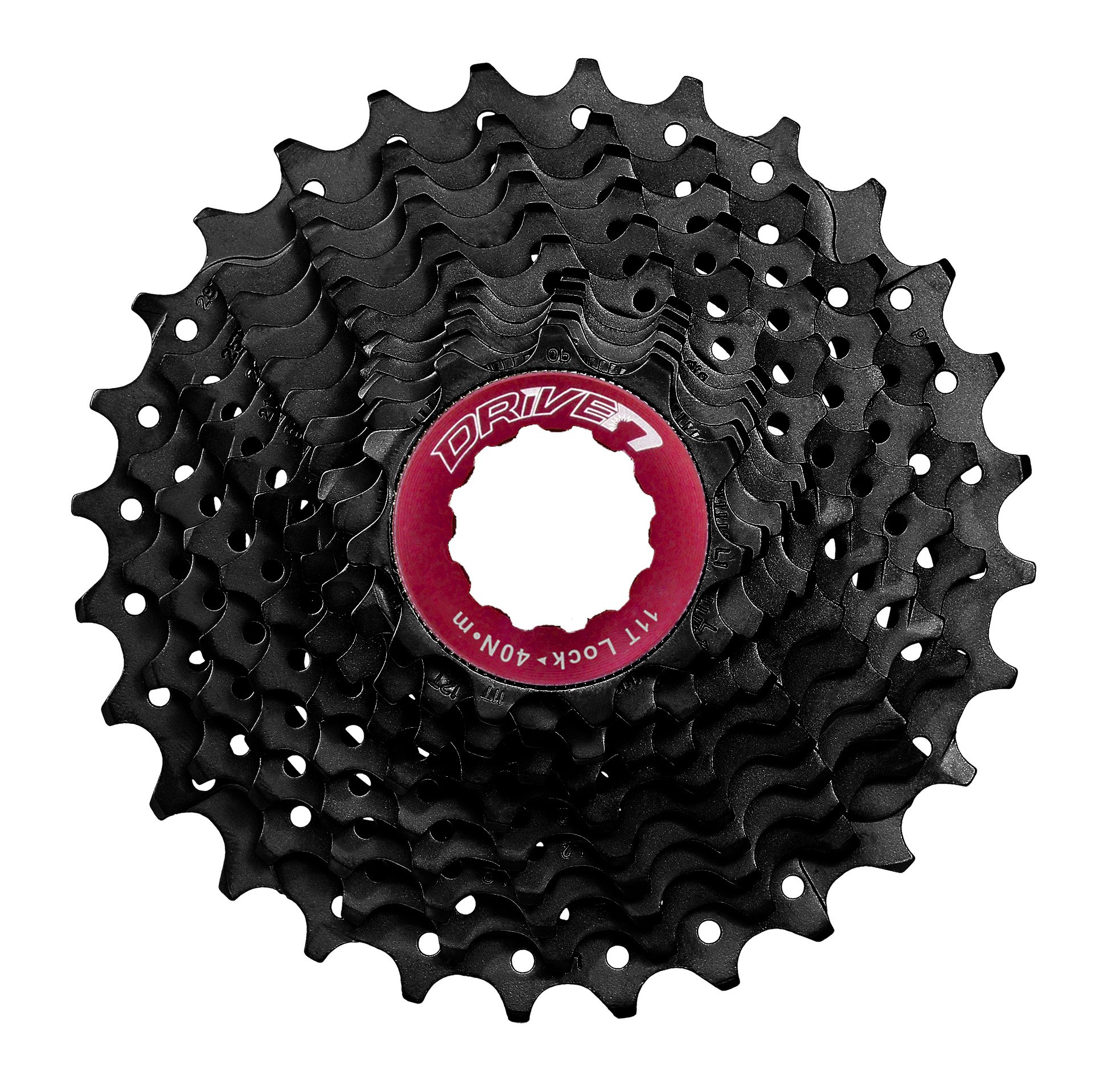 Premium CSRX 11-Speed Bike Cassette with Lockring - High-Performance Drivetrain Component for Road & Mountain Bikes | Ideal for Racing, Commuting & Off-Road Cycling