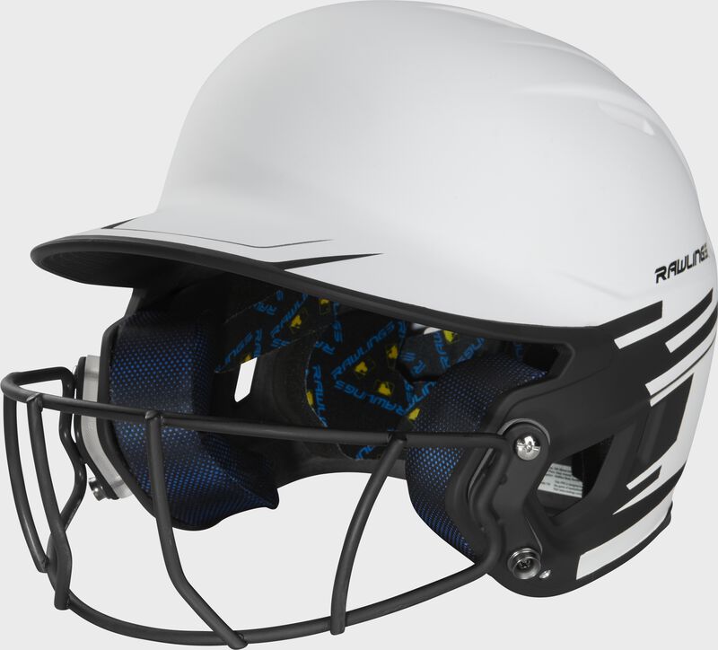 Rawlings Mach Ice Softball Batting Helmet MSB13J - Youth & Adult Baseball Batting Helmet for Safety & Comfort - Perfect for Games, Practice & Training