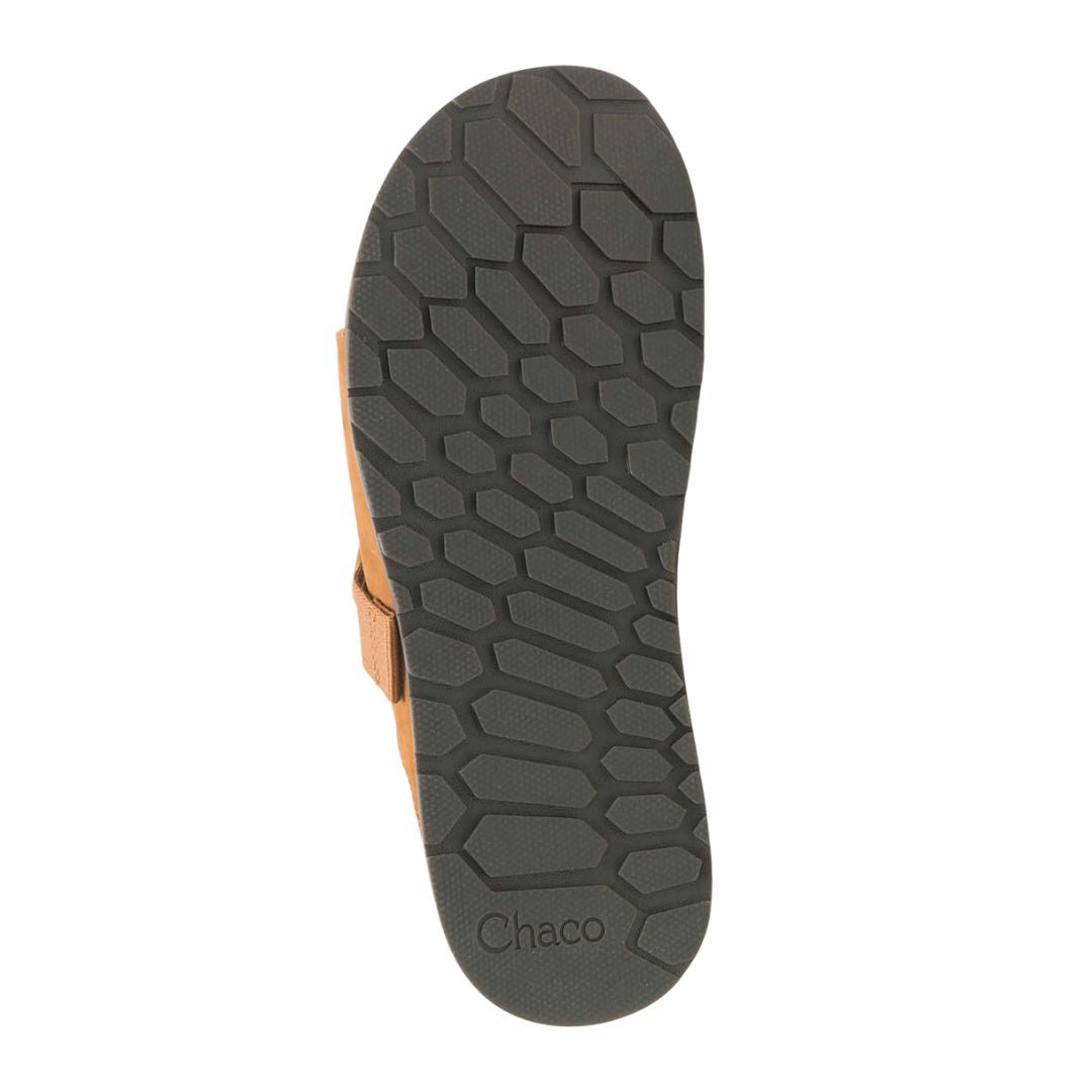Women's Comfortable Lowdown Leather Slide Sandals - Taffy Color, Regular Width - Perfect for Casual Wear, Beach & Summer Outfits