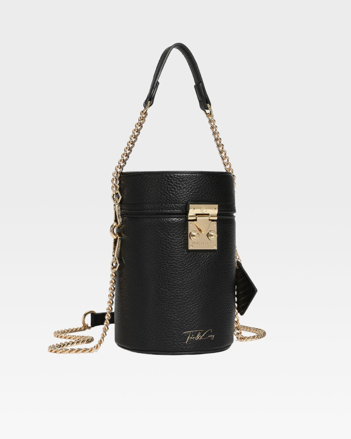 Stylish Black Beauty Barrel Purse for Women - Fashionable Crossbody Bag for Daily Use, Travel & Night Out