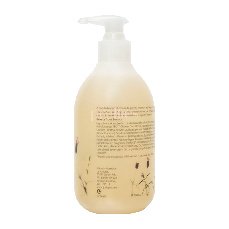 Jurlique Lavender Shampoo 300ml - Soothing & Hydrating Hair Care for Dry Scalp - Relaxing Aromatherapy Shower Experience - (054238/140221)