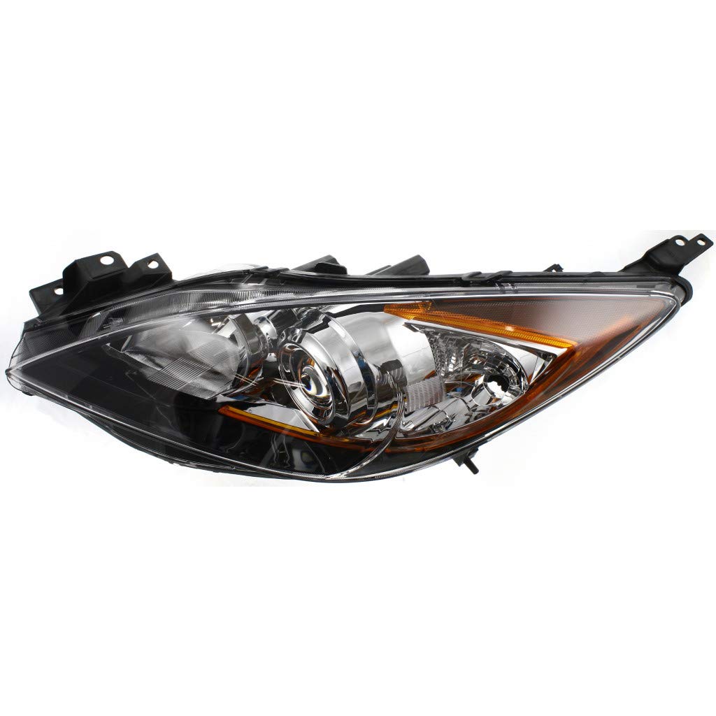 High-Performance Mazda 3 Headlight Assembly (2012-2013) - Driver Side Replacement | Compatible with MA2518130 & BBM4-51-0L0K | Perfect for Night Driving & Foggy Conditions