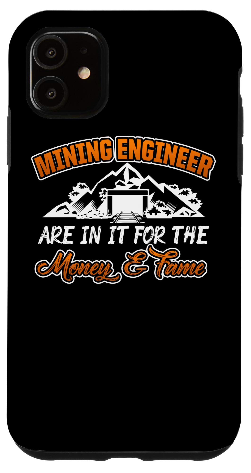 iPhone 11 Case - Durable Protective Cover for Mining Engineers | Perfect Engineering Gift Idea for Work & Outdoor Adventures