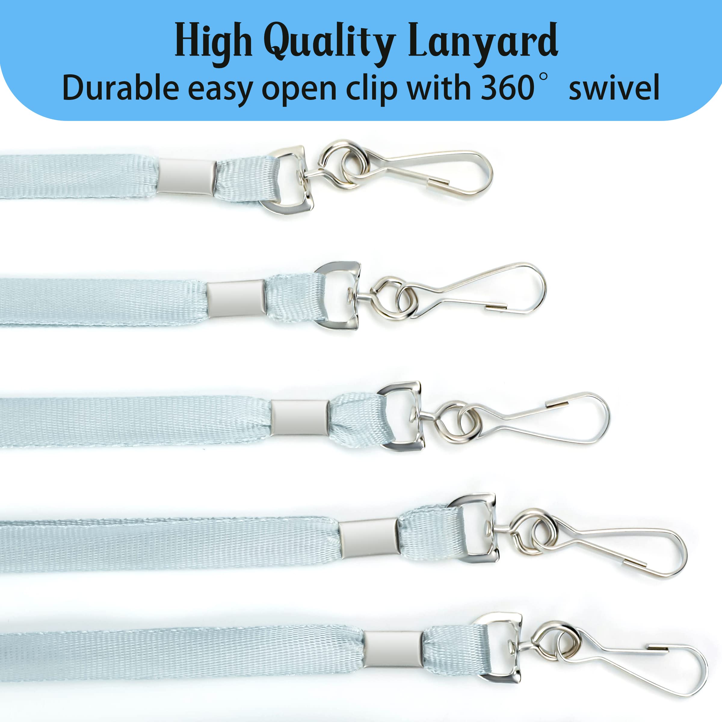 ID Badge Lanyard with Swivel Hook - 36
