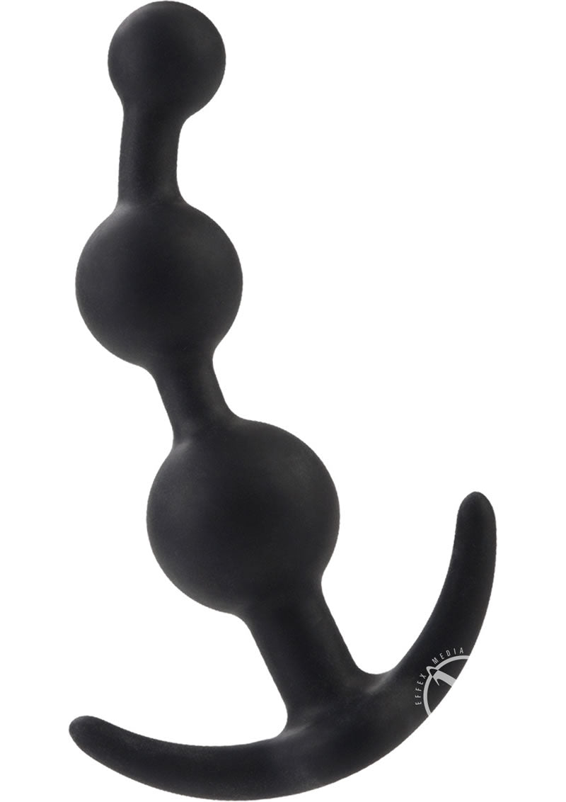Premium Silicone Anal Beads for Couples - Black Booty Beads for Enhanced Pleasure & Intimacy | Perfect for Sensual Play, Spicing Up Relationships & Adult Exploration