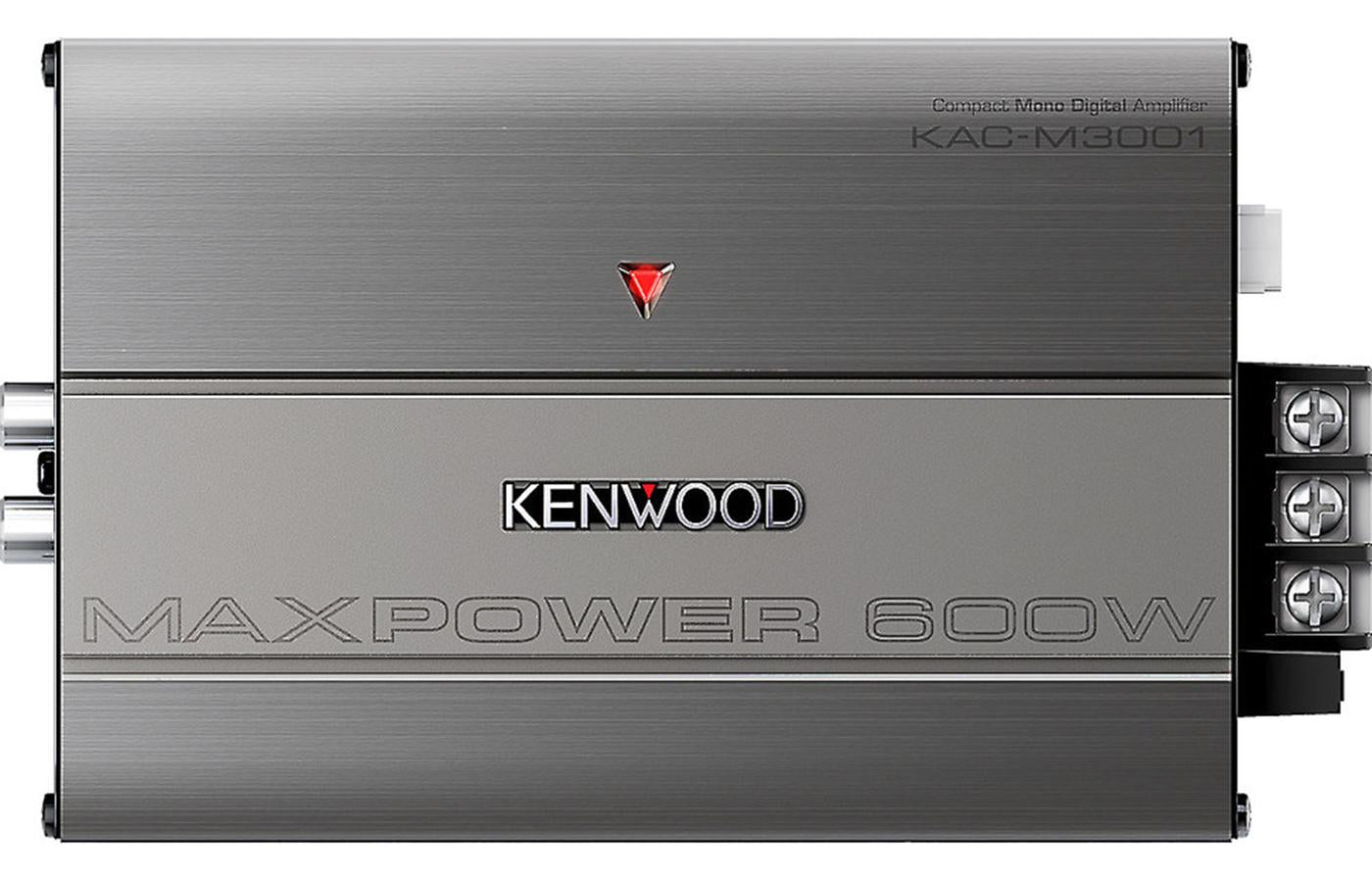 Kenwood KAC-M3001 Marine Digital Amplifier - 300W 2-Channel Waterproof Stereo Audio System for Boats & Outdoor Adventures
