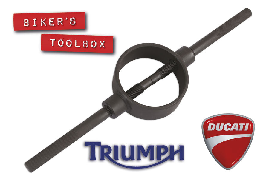 Heavy Duty Fork Spring Compressor Tool - Motorcycle & ATV Suspension Repair Kit for DIY Mechanics - Perfect for Fork Seal Replacement & Spring Maintenance