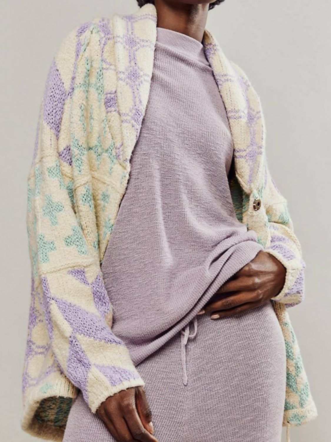 Stylish Women's Long Sleeve Button-Up Cardigan Sweater - Perfect for Office Wear, Casual Outfits & Fall Layering