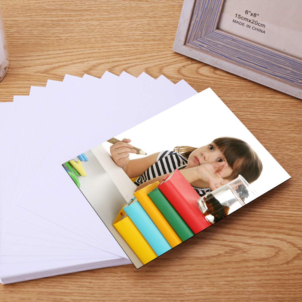 Premium 4x6 Inch High Glossy Photo Paper - 100 Sheets for Professional Prints, Photo Albums & Scrapbooking