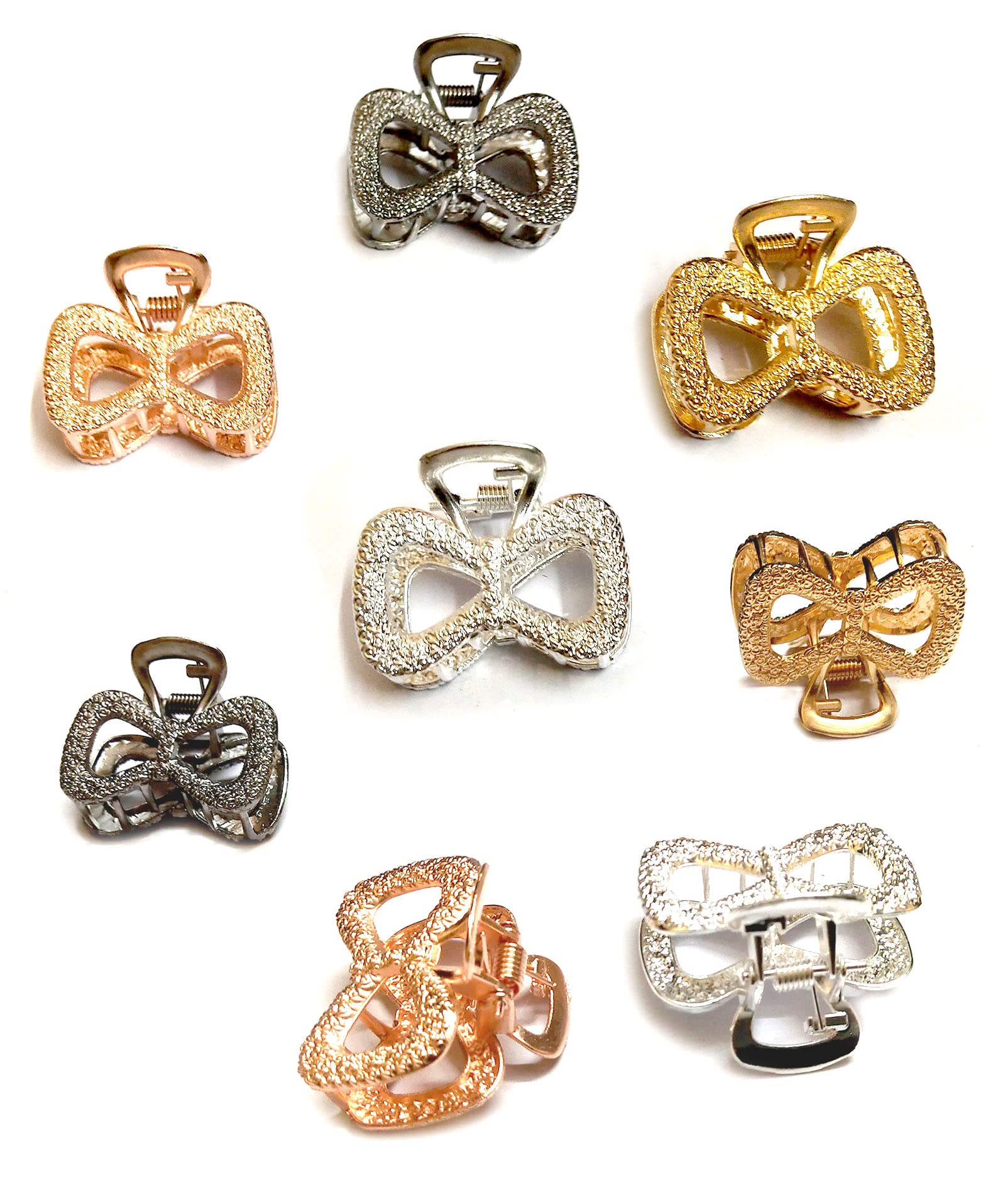 Korean Hair Clips for Women - 6pcs Metal Barrettes with Pearl & Geometric Design, Perfect for Parties & Weddings