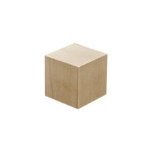 1000-Piece 3/4 Inch Natural Wooden Blocks & Cubes for Kids - Bulk Building Toys for STEM Learning, DIY Crafts, and Educational Play