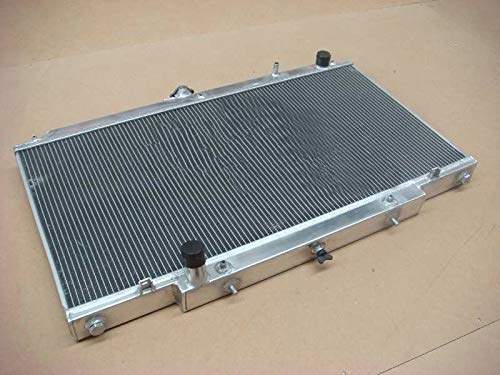 3 Row Aluminum Radiator with Fans Compatible with Nissan Patrol Y61 GU 4.2L TD Diesel (1997-2001) - Perfect for Off-Roading & Heavy-Duty Cooling