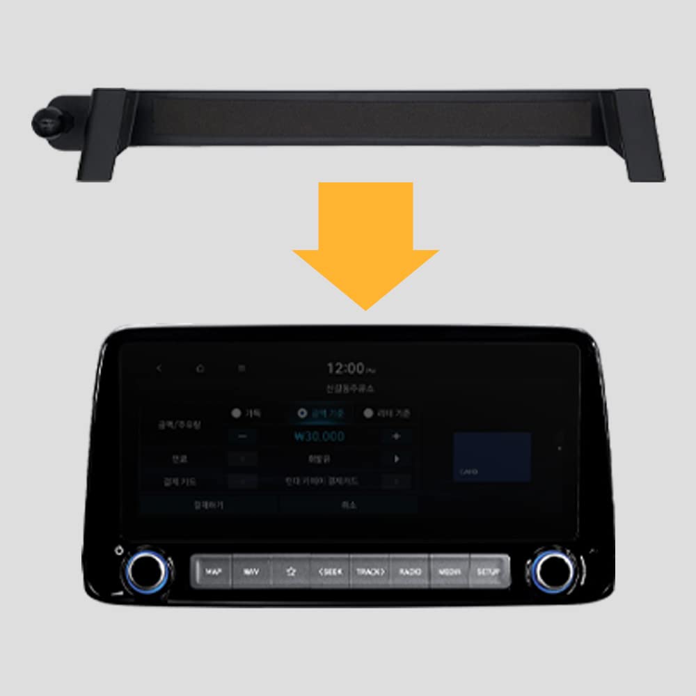 FICS Universal Car Phone Holder Mount for Hyundai KONA 2023 - Custom Fit Dashboard & Air Vent Phone Stand - Perfect for GPS Navigation & Hands-Free Driving