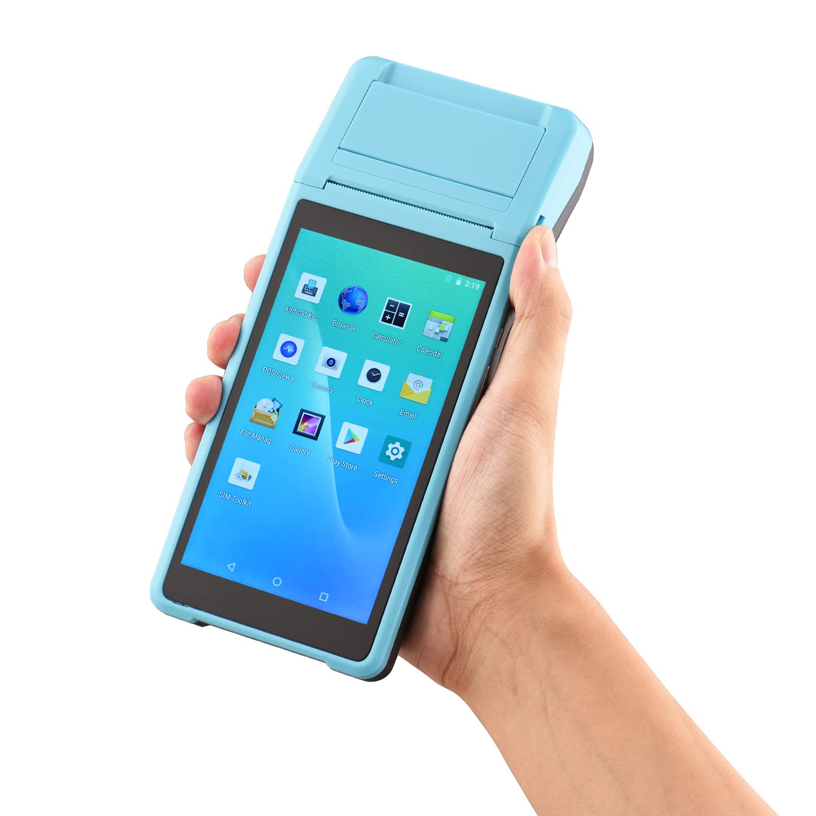 Wireless Handheld PDA Printer with Smart POS Terminal - Bluetooth, WiFi, USB OTG & 3G Connectivity - Portable Receipt Printer for Retail, Restaurant & Mobile Payment Businesses