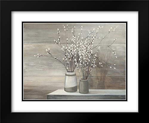 Black Modern Wood Frame With Double Matting